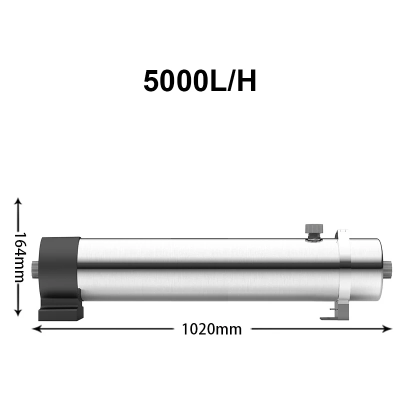 Household water purification system, whole house water supply, mineral water