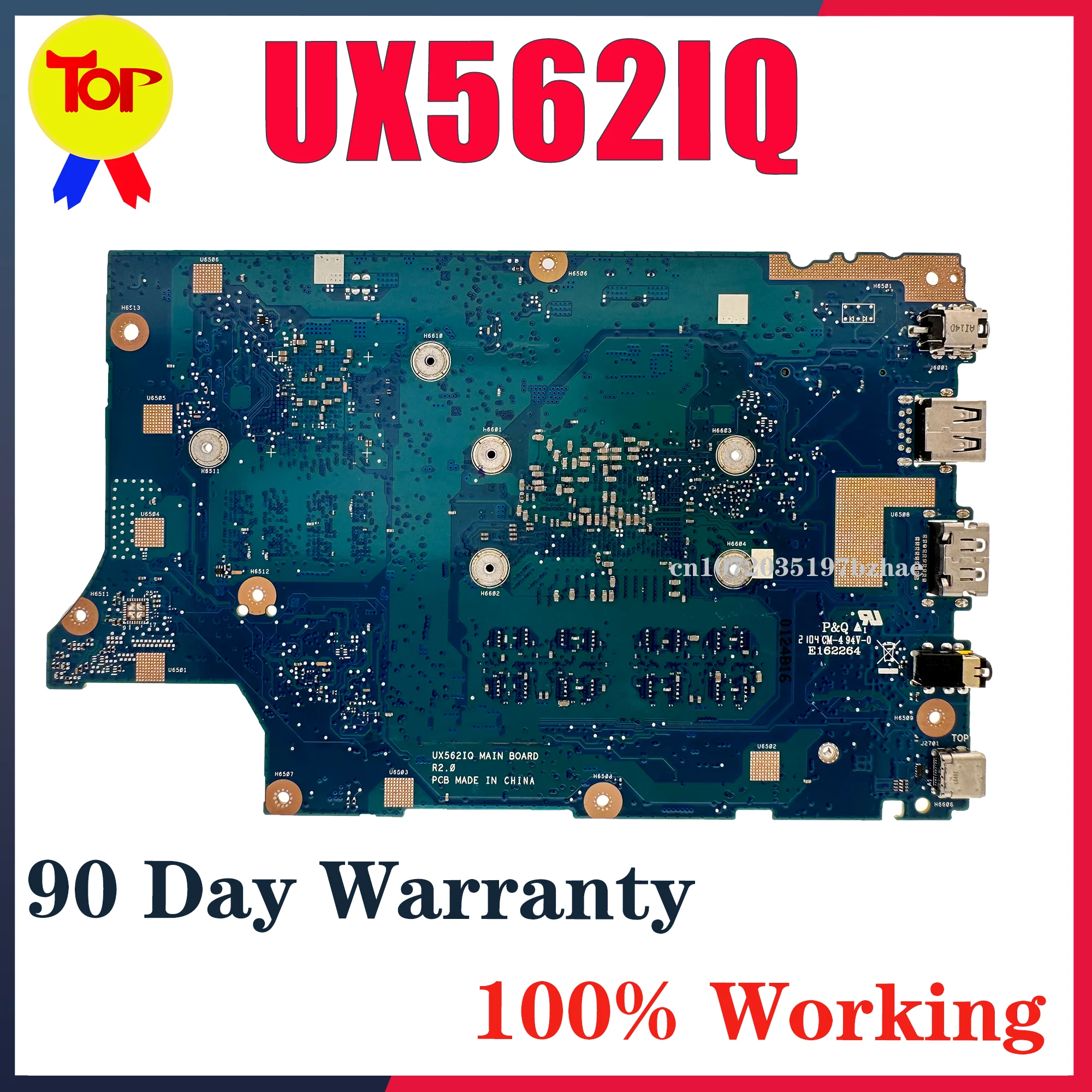 

UX562IQ Laptop Motherboard For ASUS ZenBook Flip 15 UX562I Q507IQ Notebook Mainboard With R5-4500U R7-4700U 8GB/16GB-RAM V2G