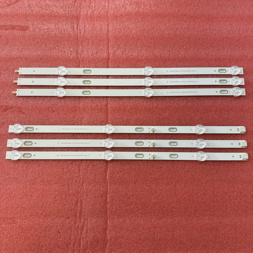 

Светодиодная лента подсветки для 4017ST2 HRS SQY39.5A114 3X6 2W MCPCB 12 мм V1 BBK 40LEM 1071FTS2C RCA RT4038 V400HJ6 PE1 AE 0110478