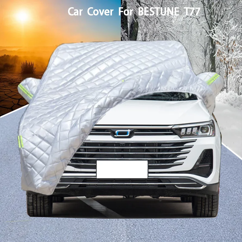 

For BESTUNE T77 Car Cover Delivers Hail Protection, Scratch Guard, prevents paint peelingRain & Snow Resistance