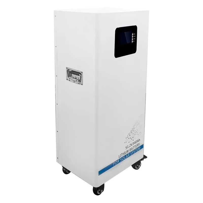 Junwang High-Efficiency 51.2V 340Ah 17.5KWH Solar Power Supply Lithium-Ion LiFePO4 Battery Pack 6000 Cycles CE/UN38.3 Certified