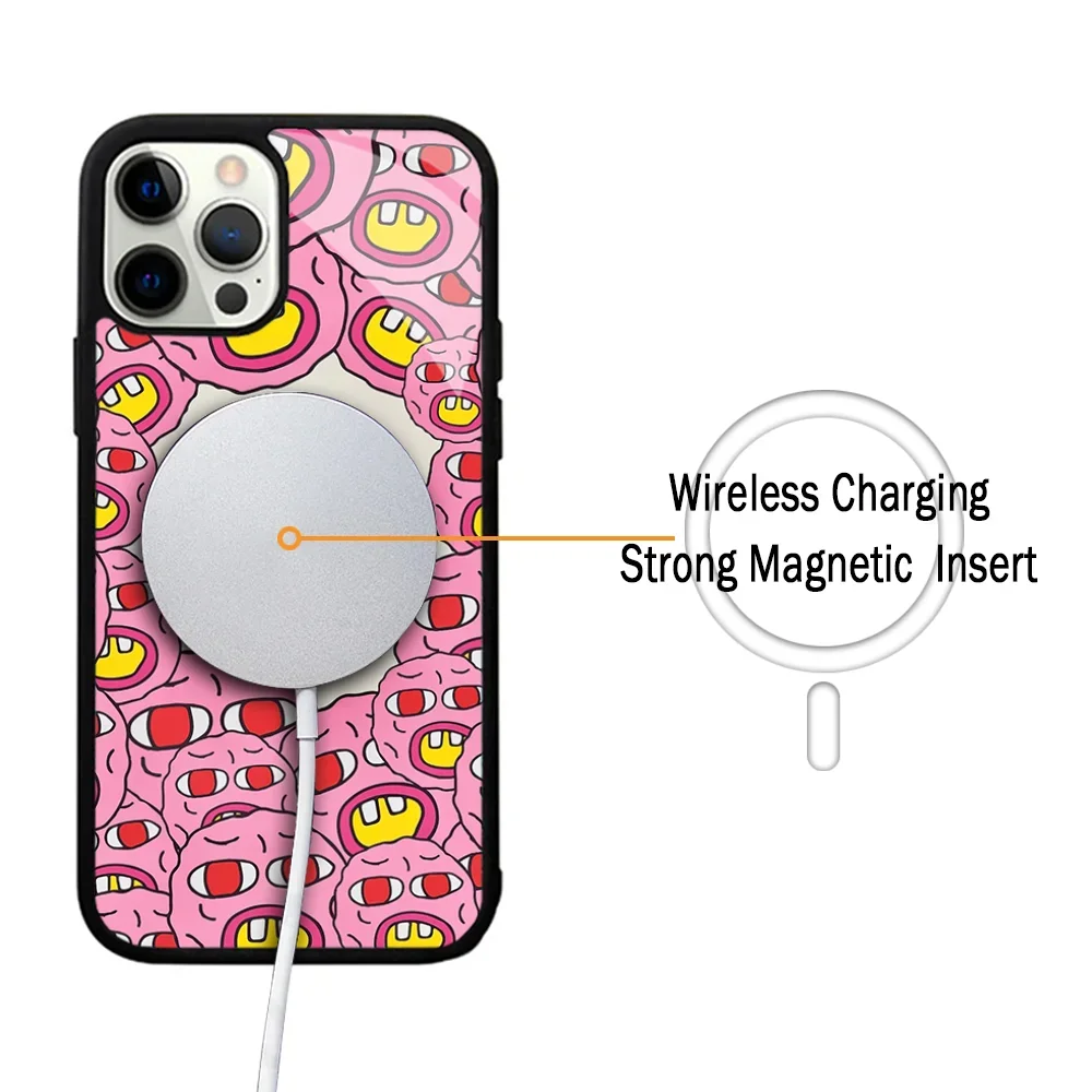 Rapper Tyler The Creator Phone Case For IPhone 11 12 13 14 15 Plus Pro Max Mirror Acrylic Cover For Magsafe Wireless Charging