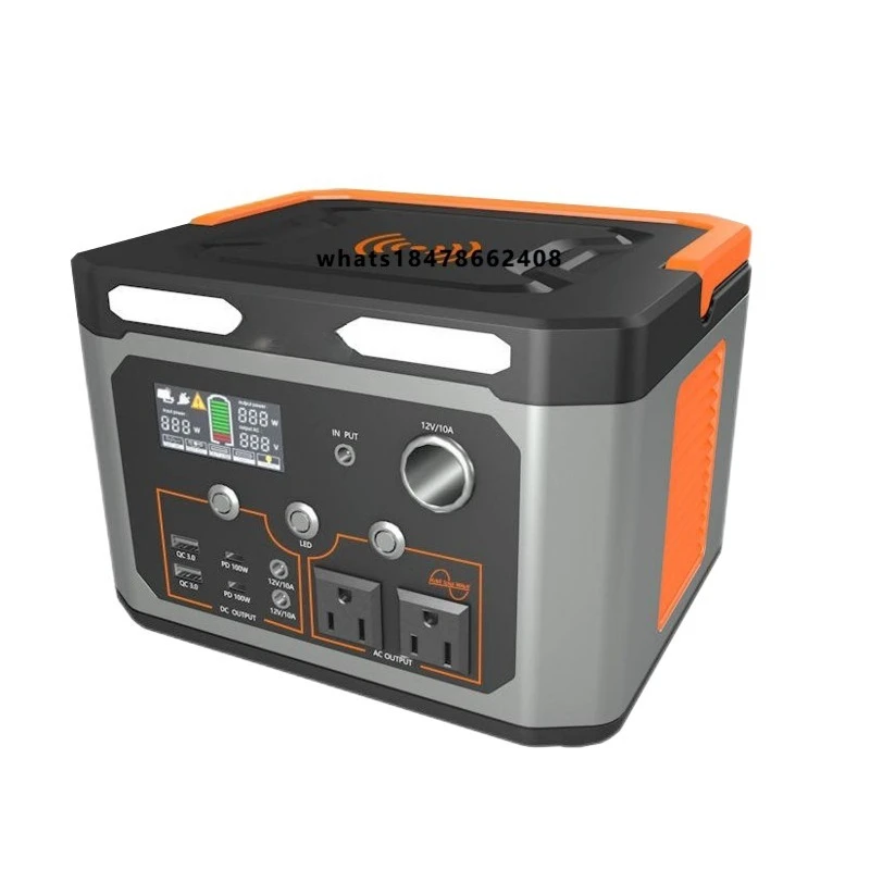 

Solar generator 2000W portable power station with controller, flashlight and cigarette lighter - automotive compatible