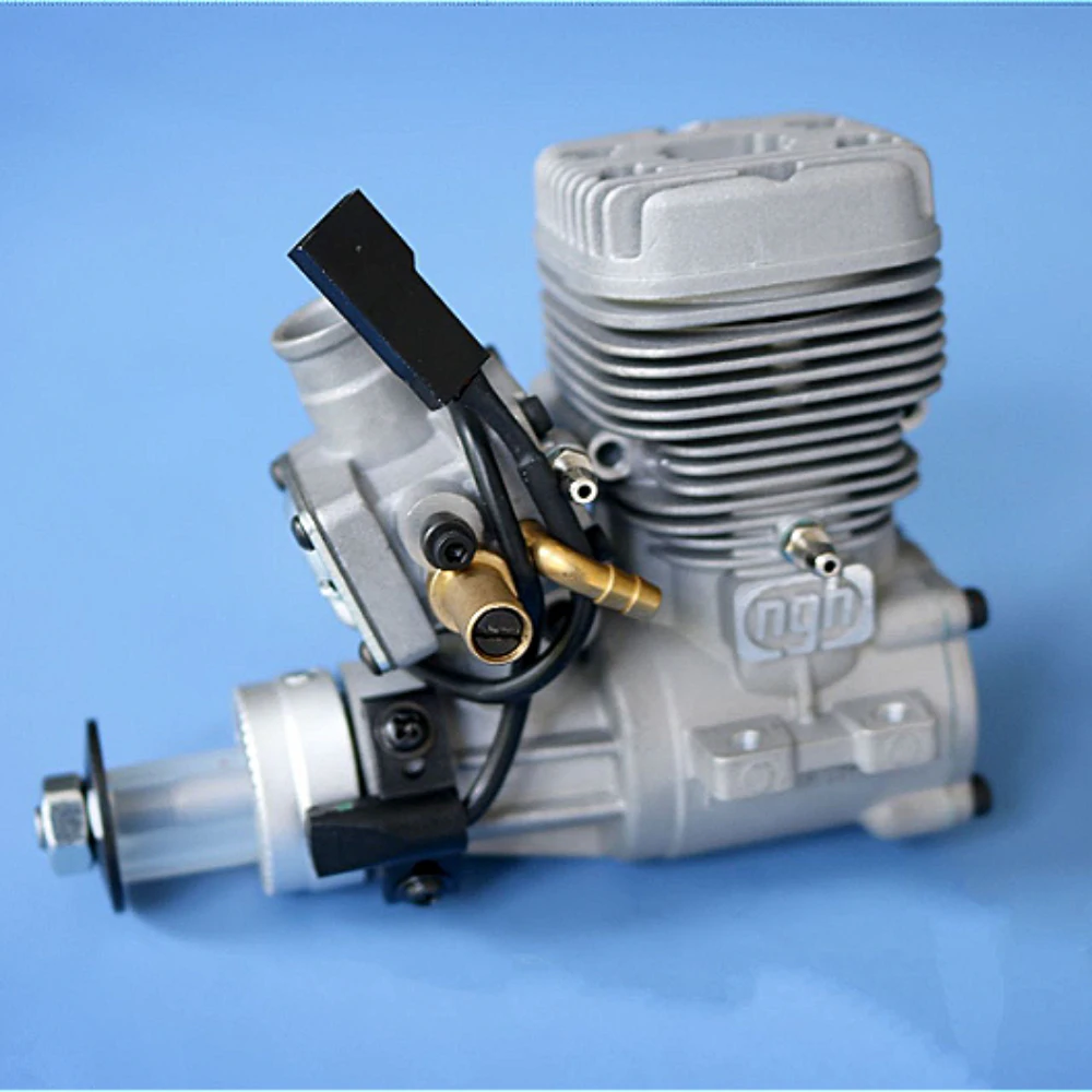 Generador de motor GT9pro de 9cc, motor de combustión interna de alta potencia de dos tiempos, adecuado para modelos de motores de aviones de ala fija