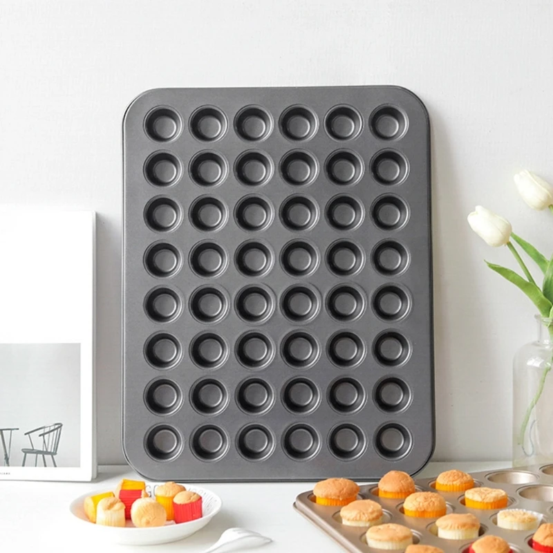 Muffin Pans Mini Cake Pans Carbon Steel Material Suitable for Small Baking Cake