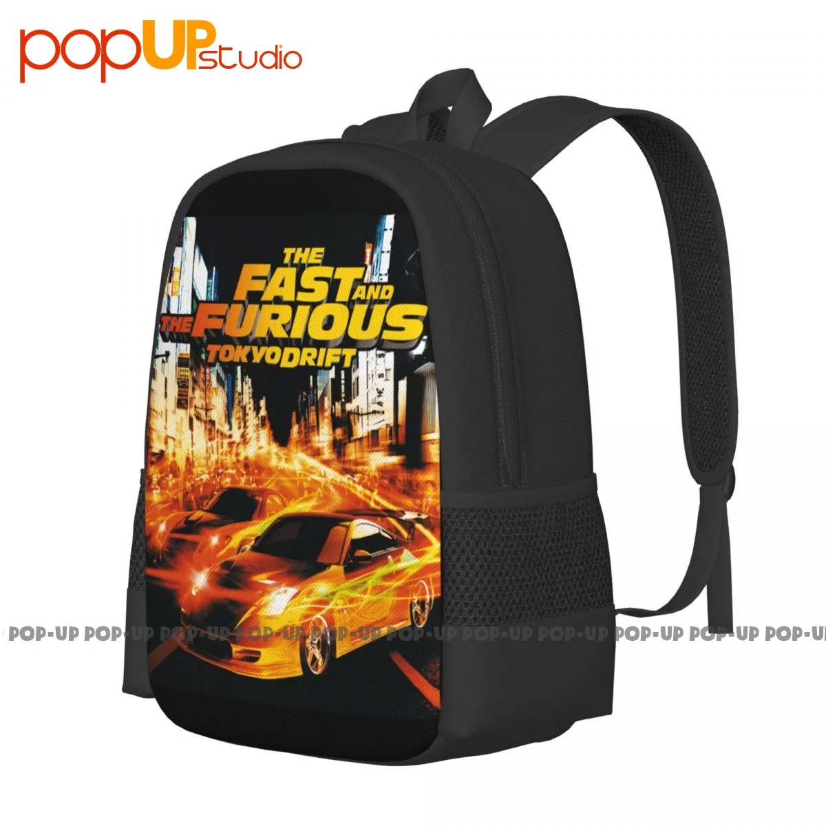 The Fast And The Furious Tokyo Drift Backpack Large Capacity Fashion Art Print Gymnast Bag Clothes Backpacks