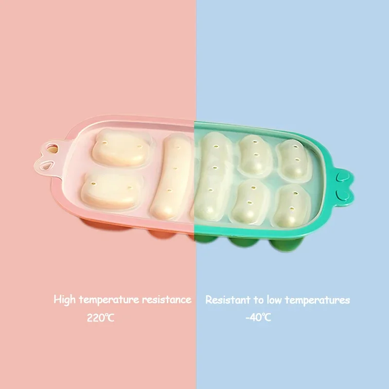 Food Grade Silicone Sausage Maker Mould DIY Ham Hot Dog Making Molds With Lid Kitchen Household Sausages Cake Baking Tools Tray