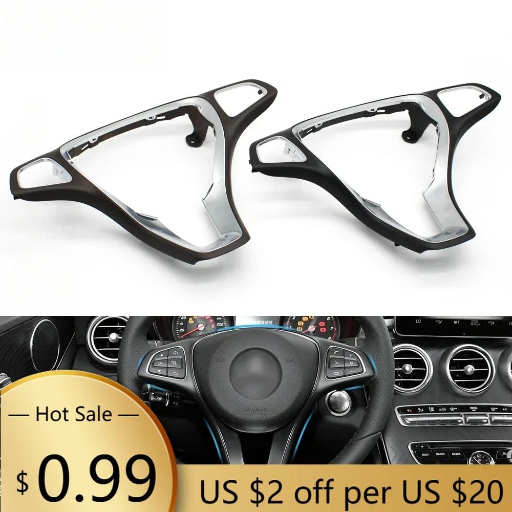 

Чехлы на руль автомобиля, накладка на руль для Mercedes Benz A B C CLA CLS W176 W246 W205 W117 W218 W213 C300 C63 CLS550 C1