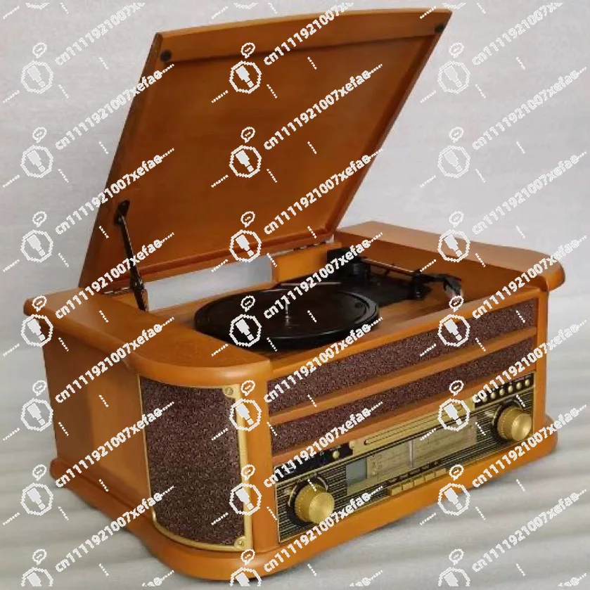 Retro LP record player with retro phonograph, hot-selling audio source audio