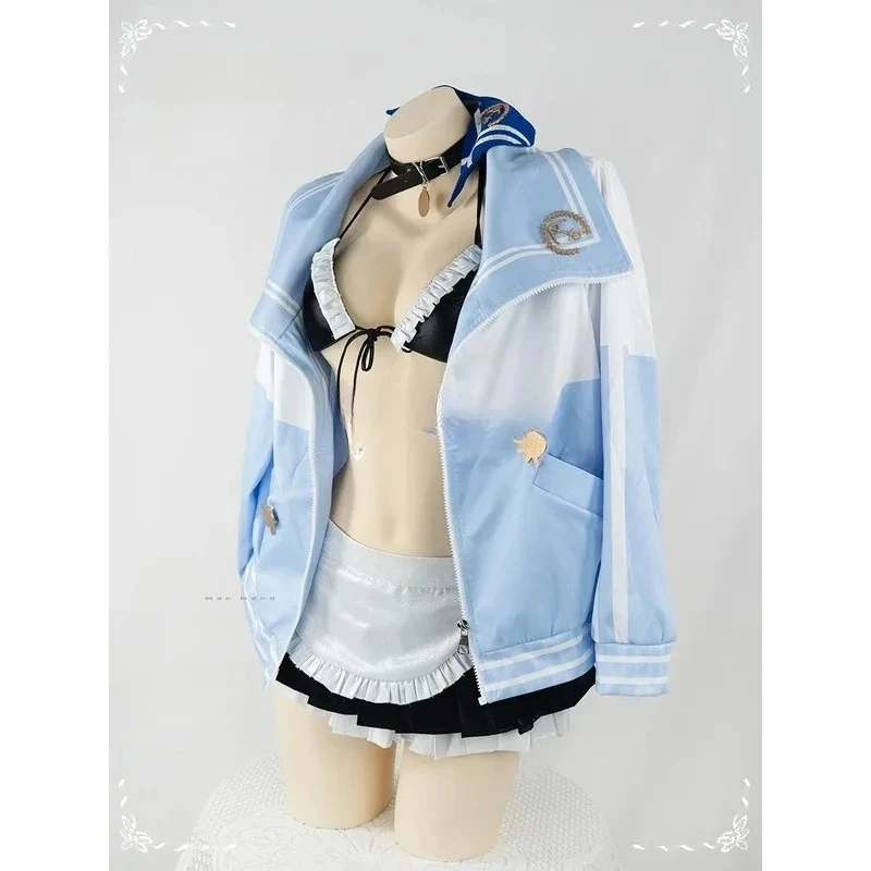 

★Halloween Cosplay Costume NIKKE：The Goddess of Victory Anchor Maid Bikini Kawaii Anime for Women Party CO 2026 New ♥Look Me ←_←