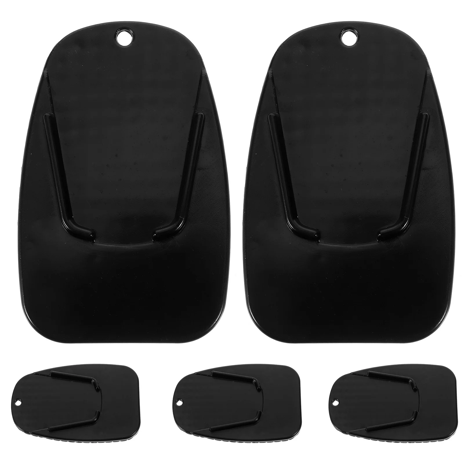 

5Pcs Motorcycle Side Stand Pads Lightweight Durable Kickstand Enlarger Protector for Stable Parking Motorbike Accessories