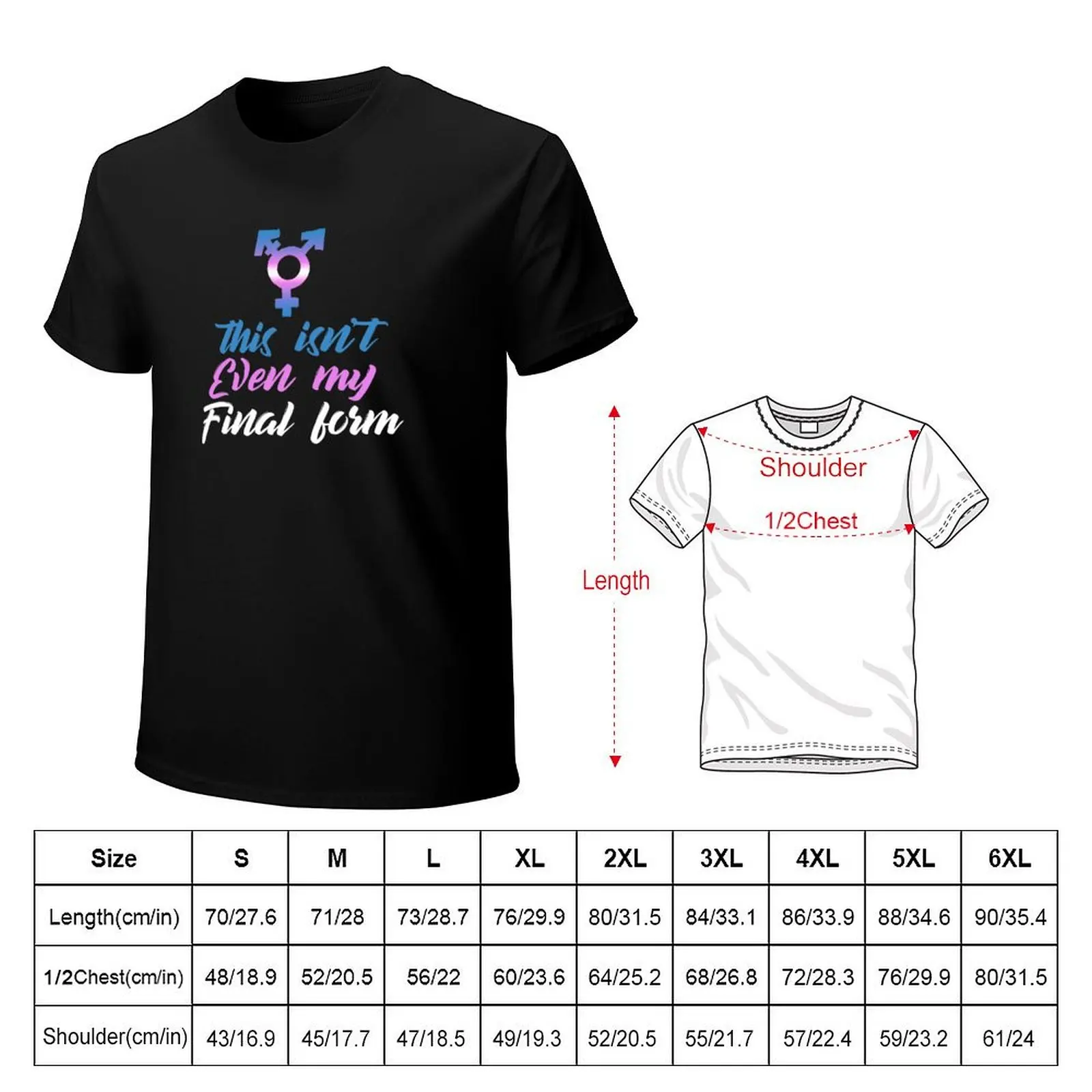 This Isn't Even My Final Form Trans Pride LGBT LGBTQ T-Shirt Lightweight Running Sports T-Shirt