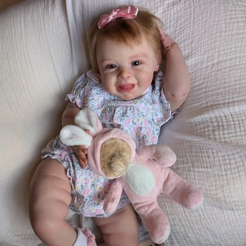 19 inch 48 cm levensechte harper Bebe pop herboren populaire Limited Edition pop pasgeboren pop