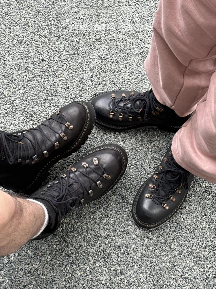 Unisex Siyah Deri Bağcıklı Yür - Women'S Fashion Hiking Boots incelemesi ve fiyatı
