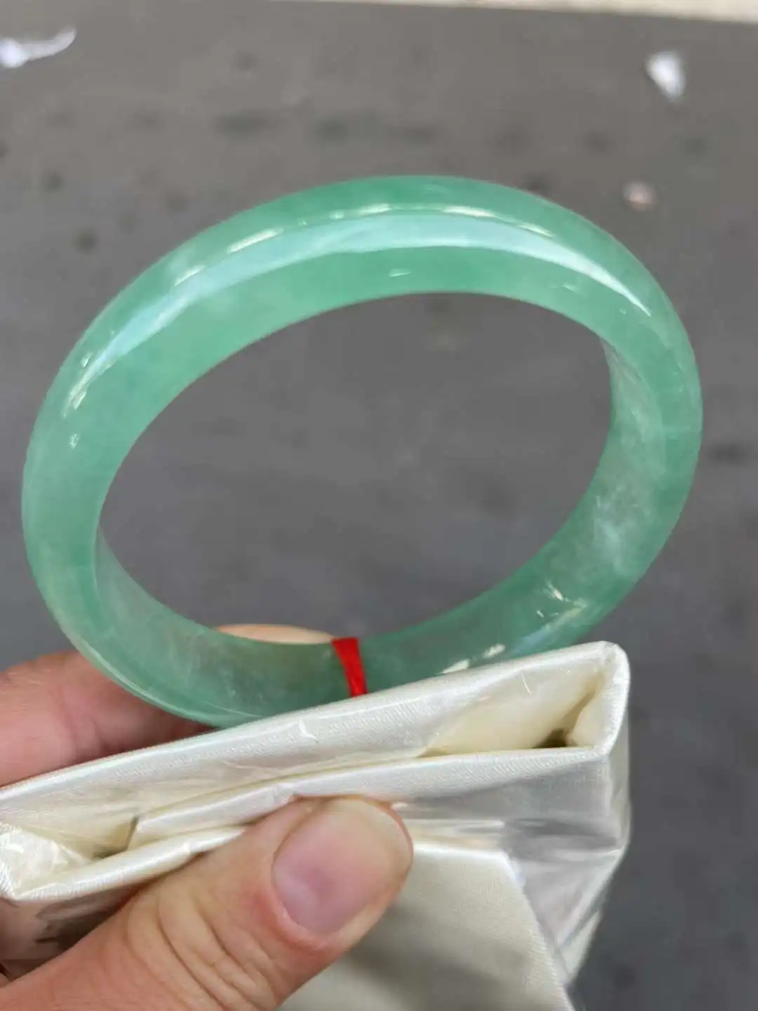 

New Natural Jadeite Ice Transparent Beautiful Perfect Bracelet Exquisite Jades Bangle Handring Fine Jewelry