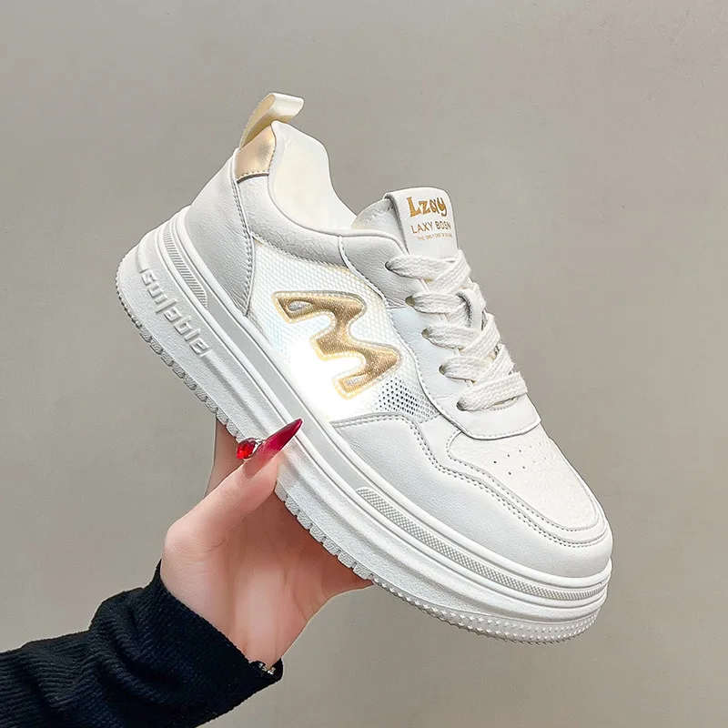 

Women's breathable mesh white sneakers2025Spring and summer lightweight soft-soled non-slip casual sneakers flat shoes trendy