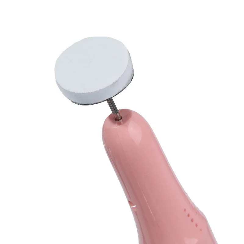 TFSCLOIN 15/20/25mm 50PCS Buffing Disc ขัดกระดาษทรายไม่มีแผ่นโลหะไฟฟ้าเล็บเจาะ Bits เครื่องเจาะอุปกรณ์เสริม