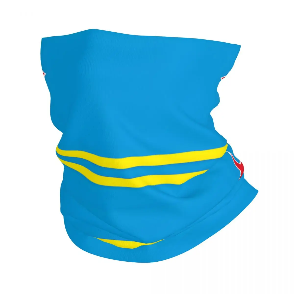 Bandeira de Aruba para Homens, Bandana Impressa, Gaiter Pescoço, Balaclava, Lenço Envoltório, Multifuncional, Ciclismo, Corrida, Adulto