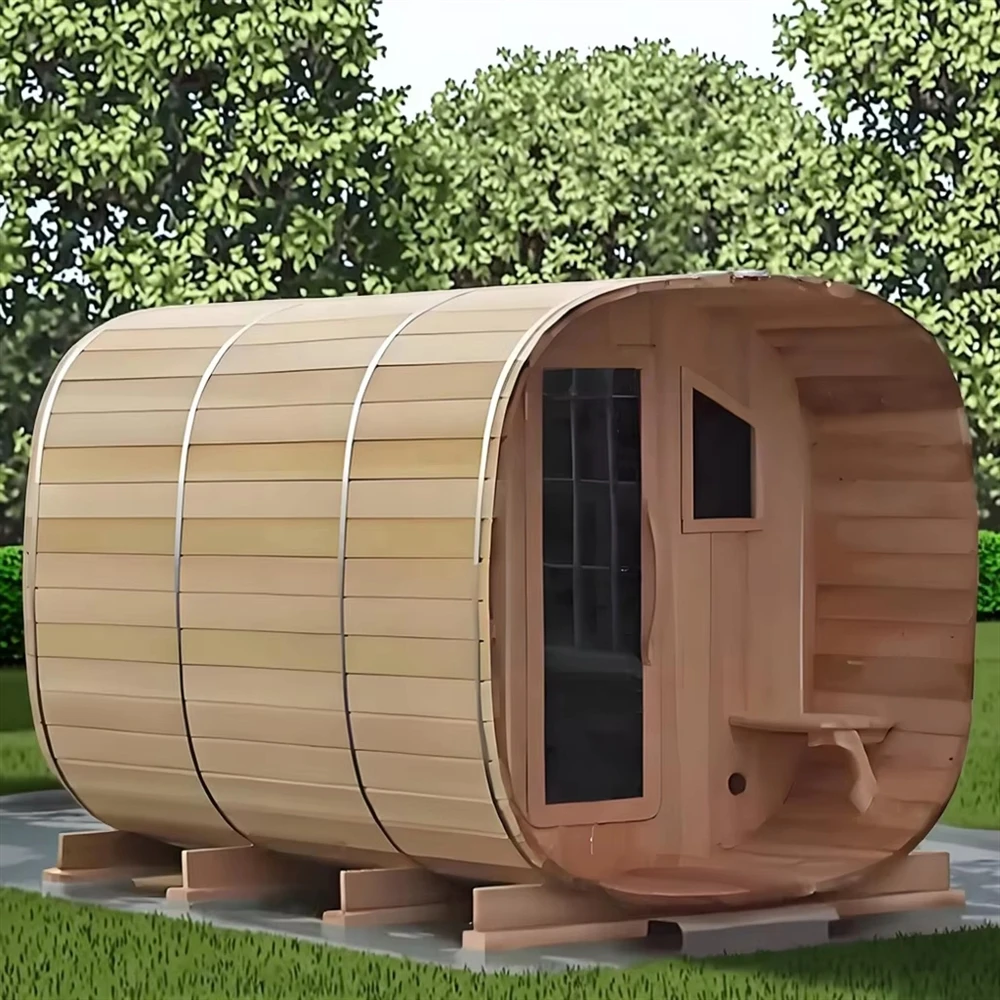 High-quality Outdoor Saunas For Sale Are Portable Steam Cabins