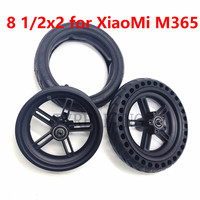 8.5 Inch for Xiaomi Mijia M365 Electric Scooter Rear Wheel  Inner Tube Outer Tires  8 1/2x2 Solid Tyres Pneumatic Wheel Rims