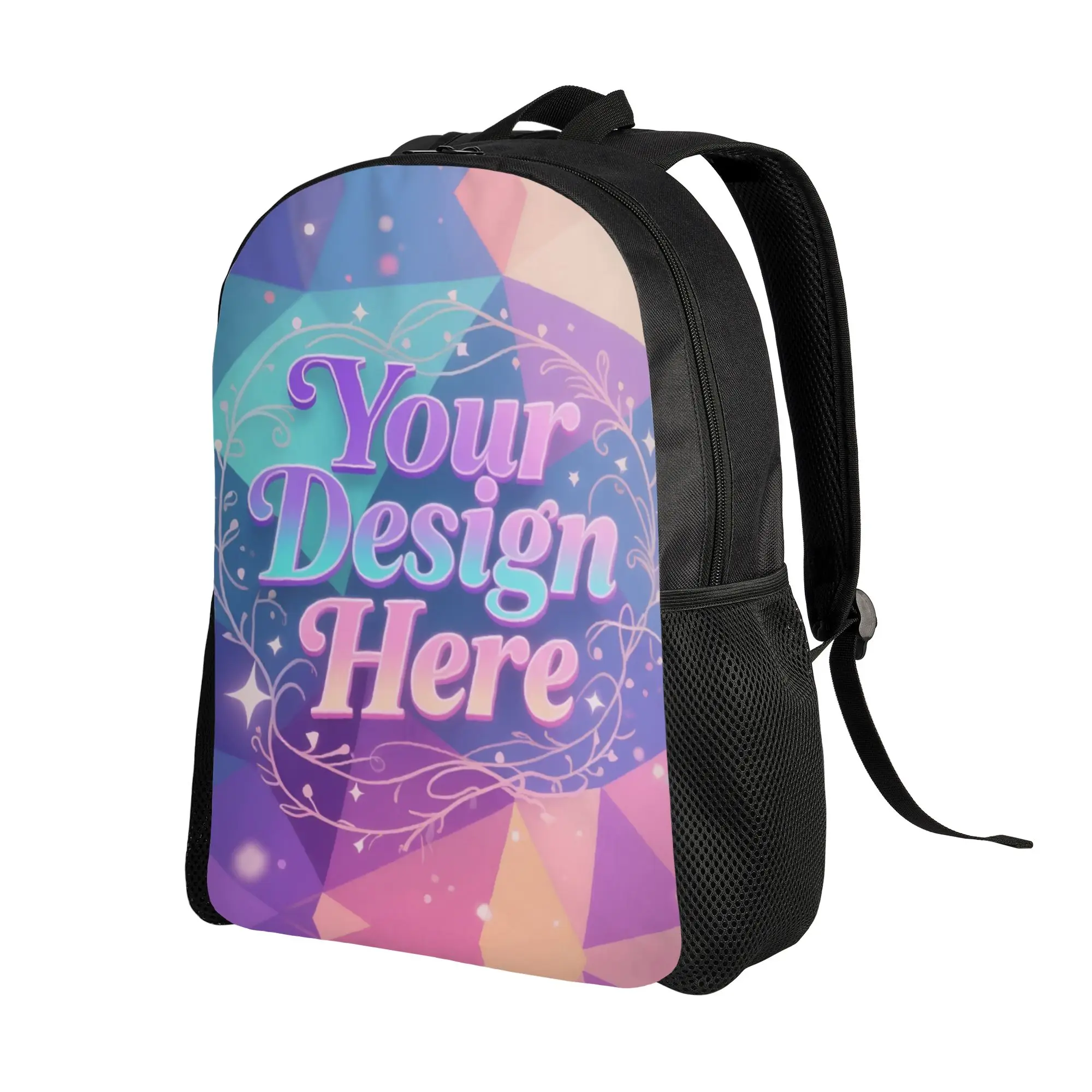 Custom Custom Your Image Logo Laptop Backpack Men Women Fashion Bookbag for College School Students Personalized  Bags