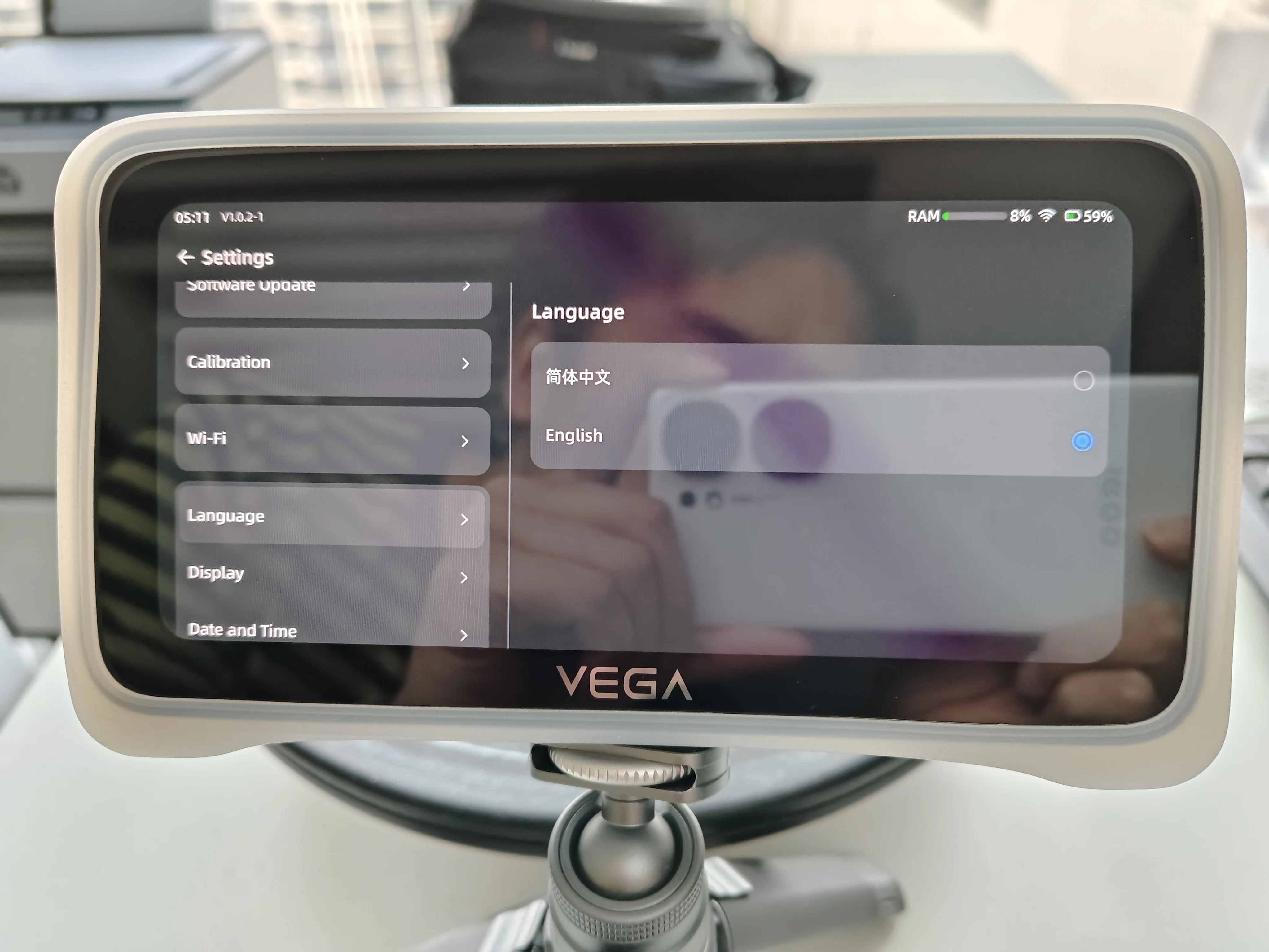 ساطع إلى اتصال لاسلكي أكثر ملاءمة Einstar Vega 3D الماسح الضوئي