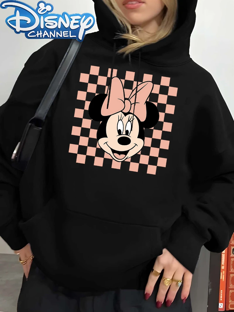 

Potdemiel Disney Official Hooded Sweatshirt Soft Casual Pullover All-Season Comfort Machine Washable Cozy Fall Winter