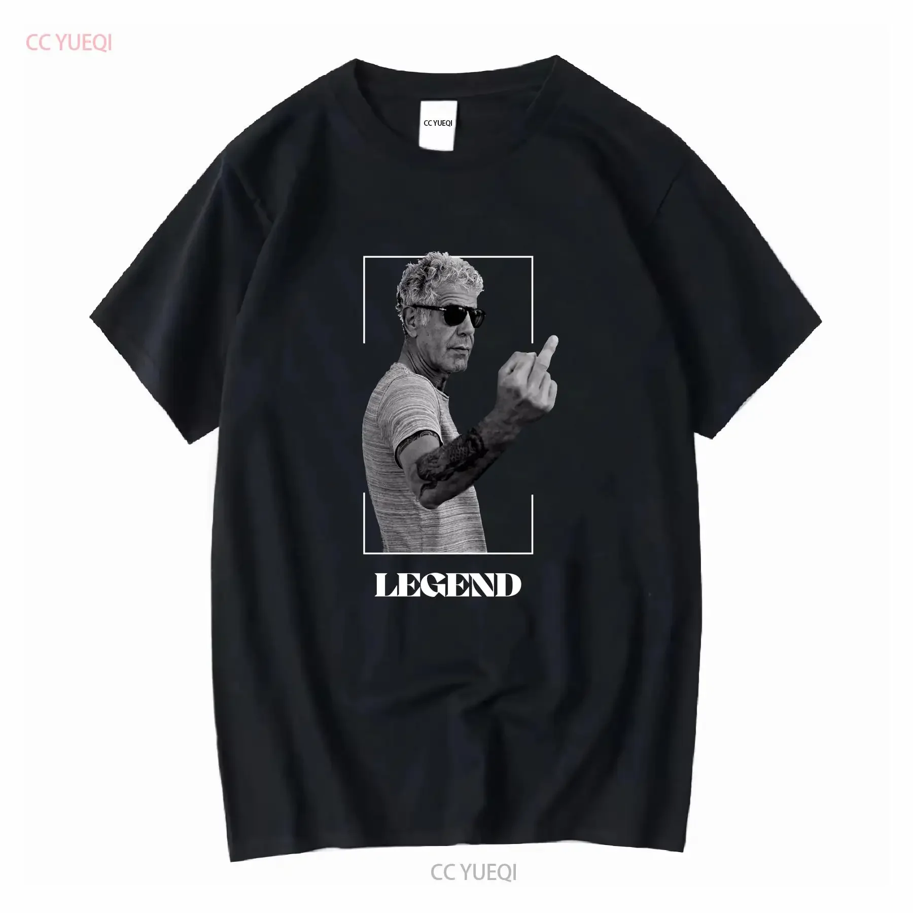Anthony Bourdain T Shirt Parts Unknown Fan Foodie Travel Legend vintage Washed Comfortable streetwear Breathable Stylish