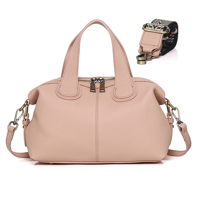 spacious-premium-first-layer-cowhide-shoulder-bag-for-women-multi-compartment-tote-bag-for-work-travel