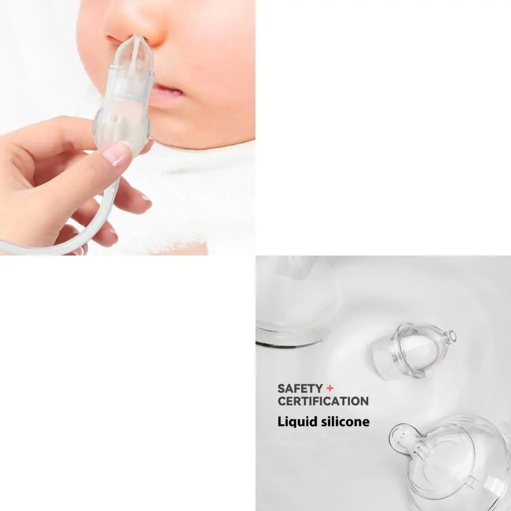 

Ручное устройство для отсасывания носа для безопасных для детей антирефлюксных клапанов, легко чистится