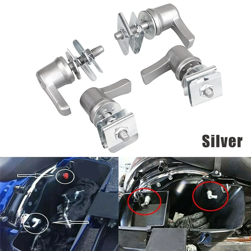

NEW-Saddlebag Lock Mounting Screw Saddlebag Bolts For Touring Road King Electra Street Glide