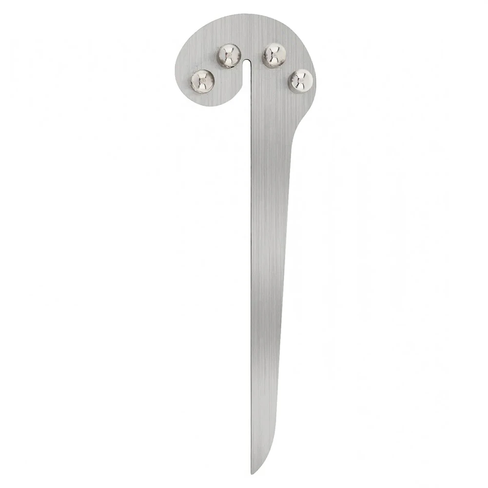 

Stainless Steel Centerline Woodworking Ruler For DIY Enthusiast Measuring Circle Three-dimension Center Positioning Marking Tool