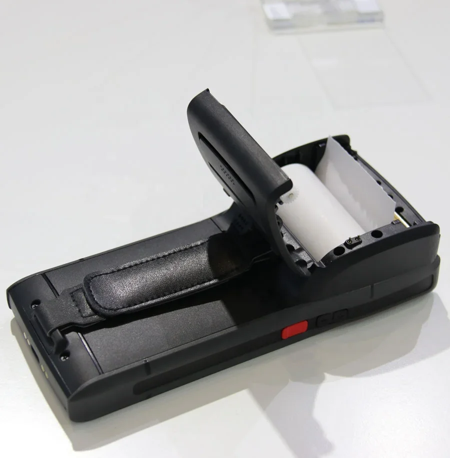 

Blovedream S60 5.5 inch Touch screen handheld pda barcode scanner with Label sticker/ thermal printer 4G NFC reader PDA