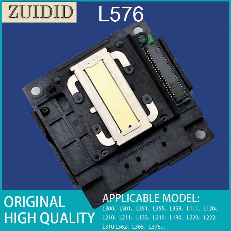 Printer Head L576 For Epson L301 Printhead L475 L495 L375 Print Head L550 L555 L575 L360 L365 L120 L1210 L3150 L3250 L4150 L4260