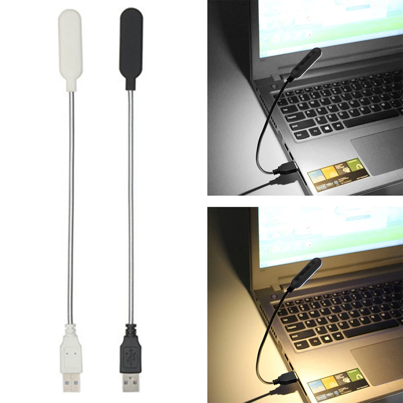 USB Book Light Portable LED Reading Lamp Eye Protection Night Lights for Notebook Computer PC Laptops Table Desk Lamp