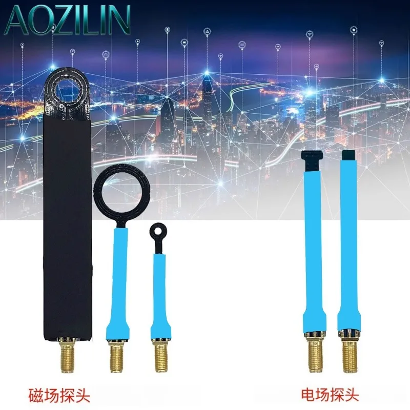 HT03 Magnetic Near‑Field Probe 9K‑3GHz, 6Pcs Set for EMC EMI Conducted Radiated Debugging Work with Spectrum Analyzer