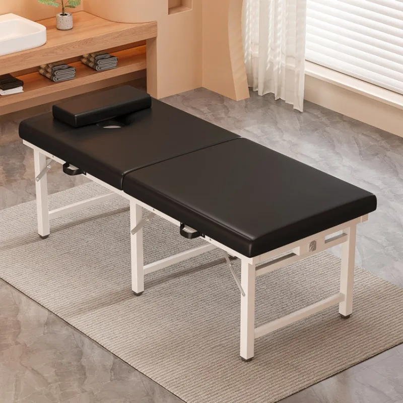 طاولة تدليك قابلة للطي سرير تجميل محمول نقالة كهربائية احترافية جمالية ماركيز رمش تمديد مراحيض ماكياج