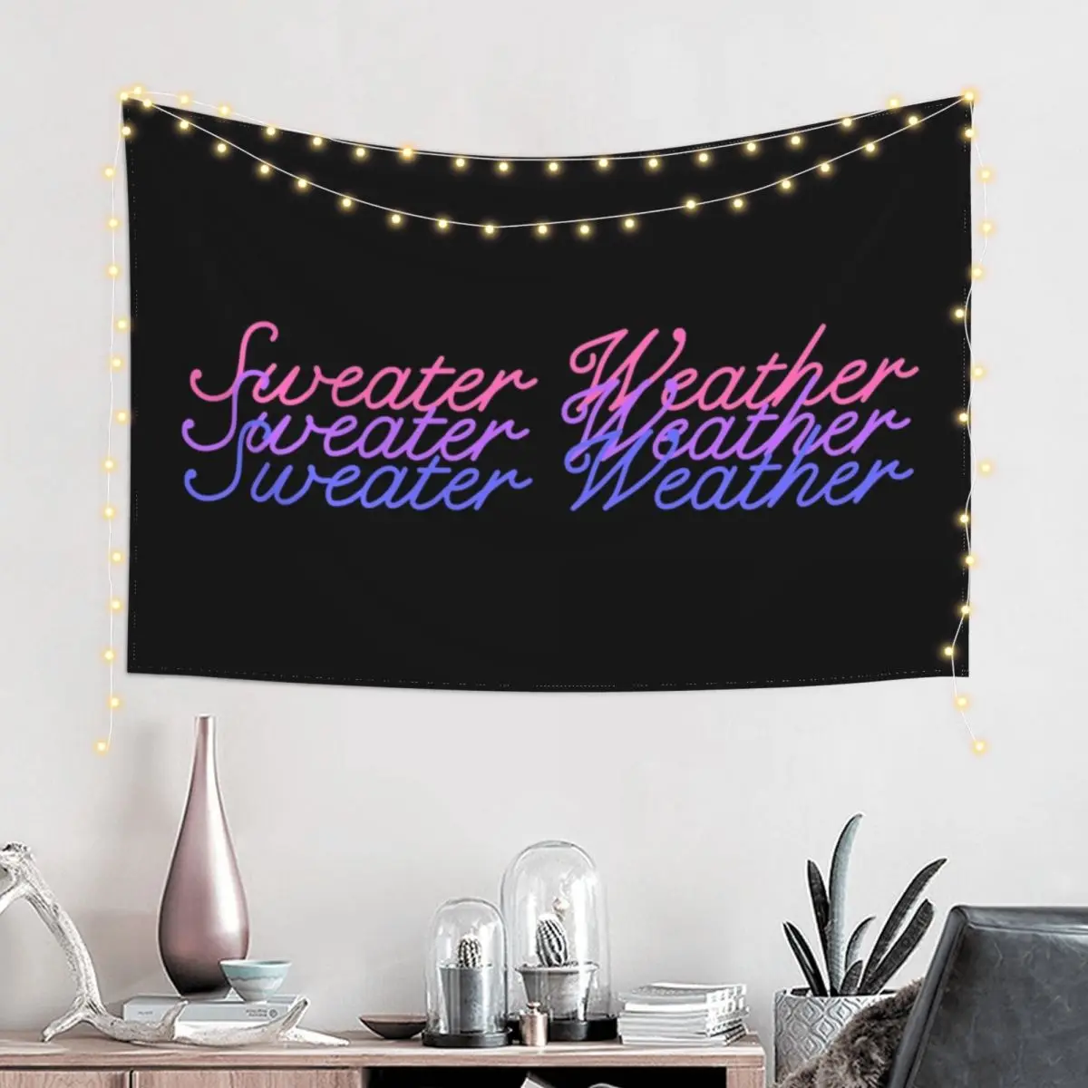 Sweater Weather! Tapestry Decoration Aesthetic Home Supplies Tapestry