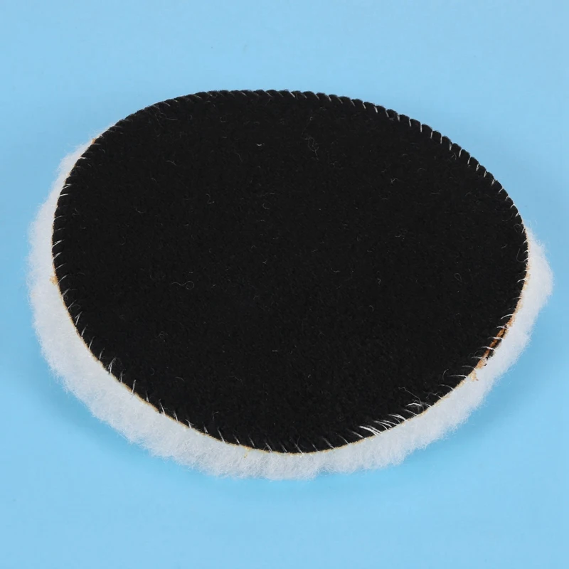 4X Car Van Valeting Polisher Buffer Lamb Wool Polishing Pad 6 Inch