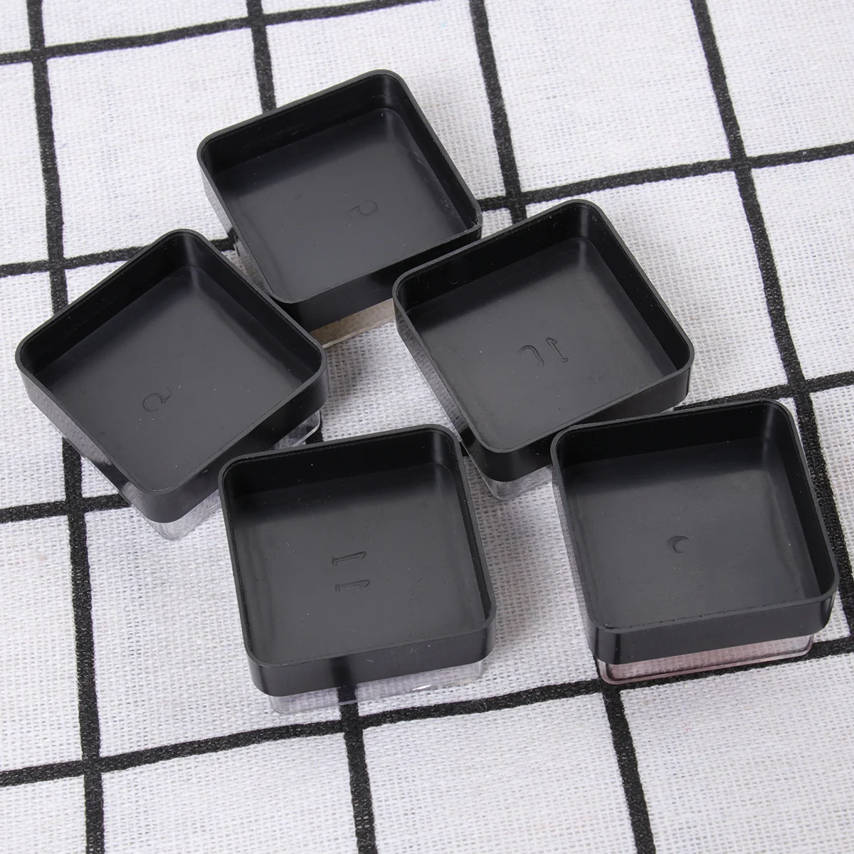 5 Stuks Wateroplosbare Vinger Inkt Pads Sneldrogende Kleurrijke Diy Stempel Pads Vingerafdruk Art Craft Voor Kinderen inkt Stempels