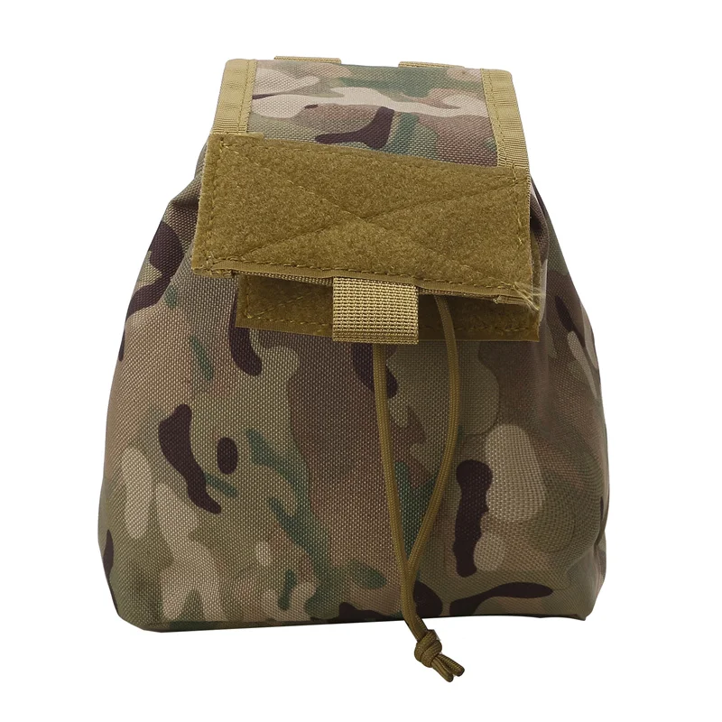 1PC Dump Pouch Tactical Mag Recovery Bag Drawstring Magazine Recycling Storage Pack Hunting Gear Holder