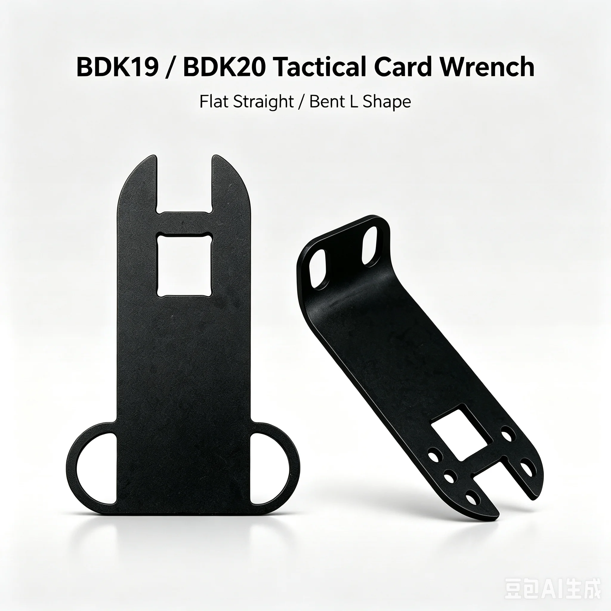 Wholesale 100 pieces/box, tactical card wrench, BDK19/BDK20 series metal buckle