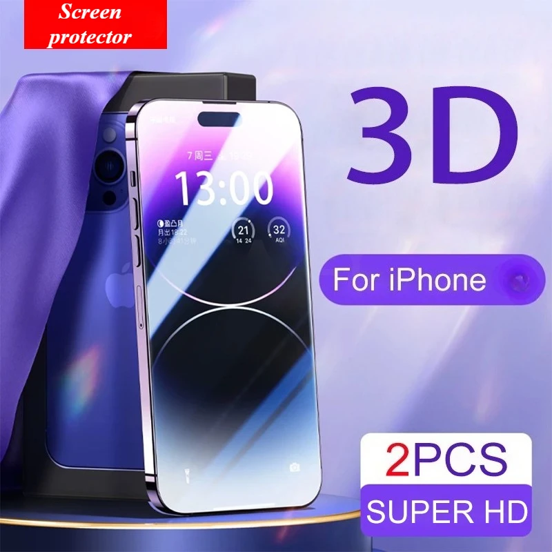 

HD Phone Glass Dust Free Film Applicator for IPhone 17 16 Pro Max 15 14 13 12 11 Second Sticker Clean Tempered Screen Protectors