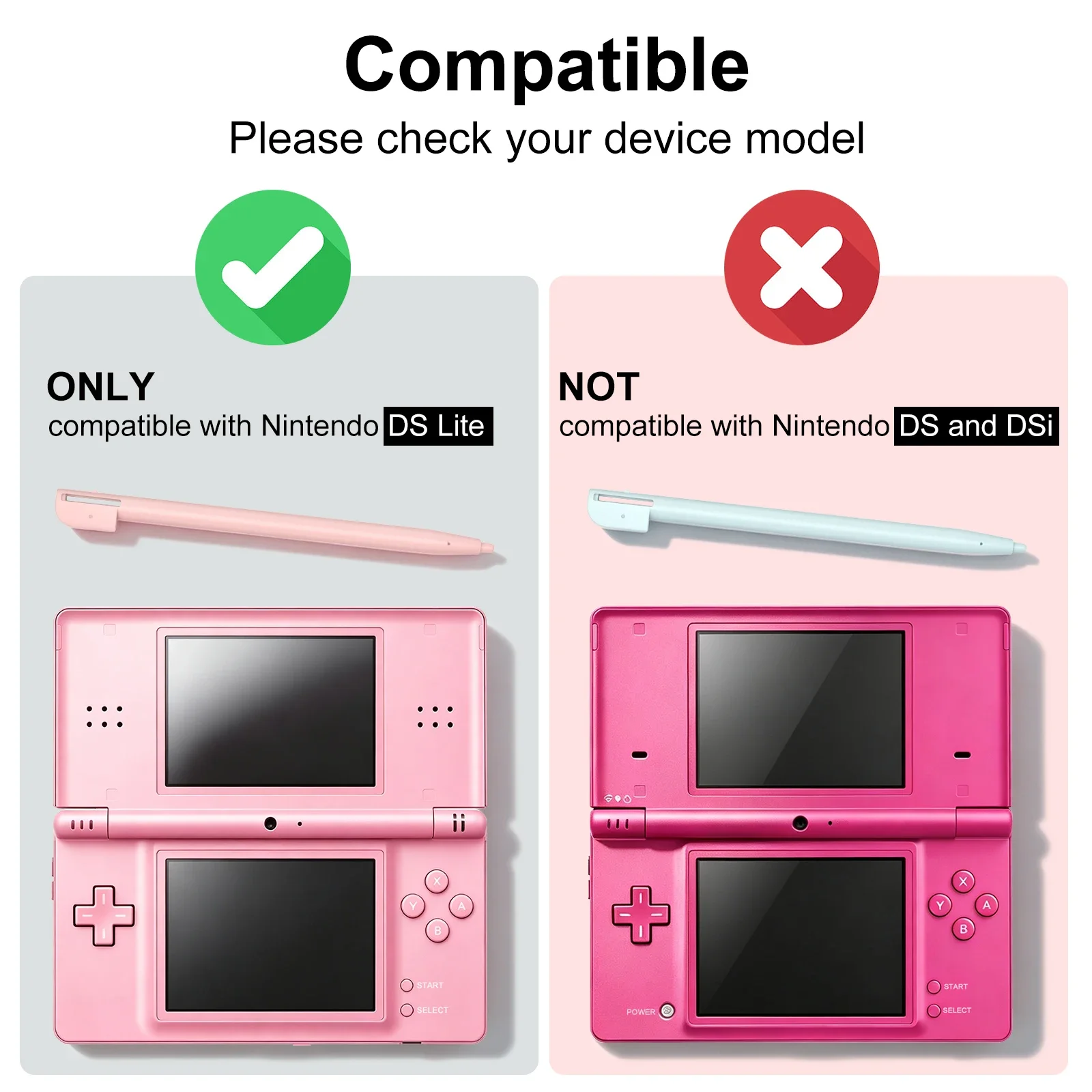 4Pcs Multiple Colors Touch Stylus Pens For Nintend DS Lite Console Touch Screen Pen For Nintend DS Lite Pencil Game Accessories view 2