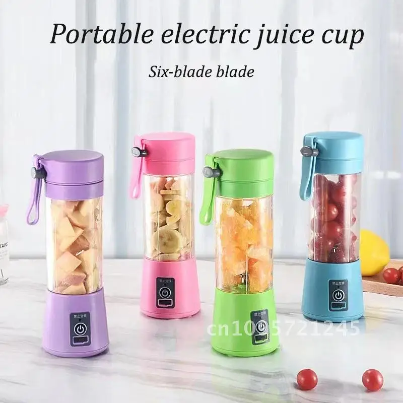 Juice Juicer Blender, USB Travel Portable Cup Baby Food Mixing Rechar with Blades Updated with Motor Machince 4000mAh 6 Powerful