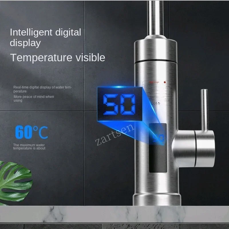 Tankless  Newest Water Heater Kitchen Instant Hot Water Tap Heater Water Faucet Instantaneous Heater