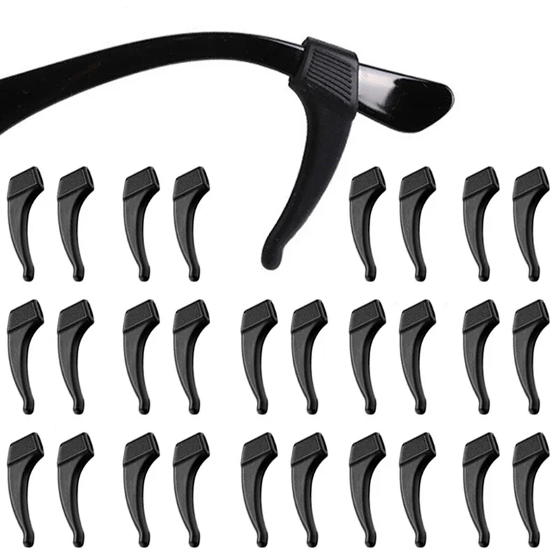 Silicone Anti-slip Ear Hook Glasses Leg Ear Sleeve Bracket Fastener Clear Eyeglasses Accessories Grip Anti-fall Eyewear Holder