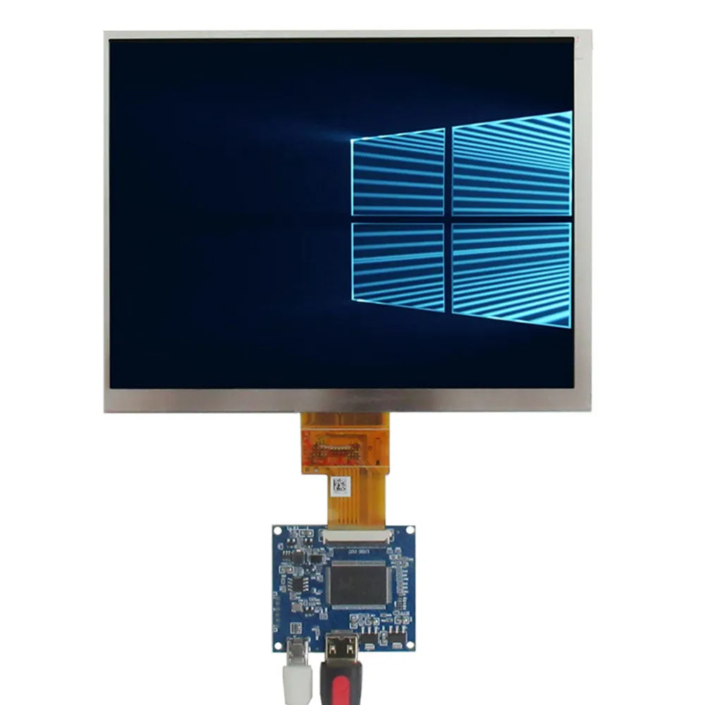 Imagem -02 - Polegada Multiuso Faça Você Mesmo Tela Lcd Display Driver Board Monitor para Framboesa Banana Laranja pi Mini Computador pc 4.3 10.1