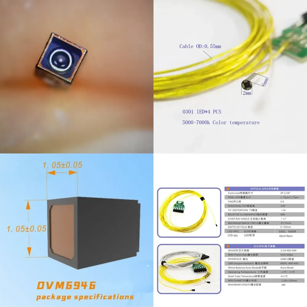 2.0mm 400*400 Mini Medical Module OVM6946