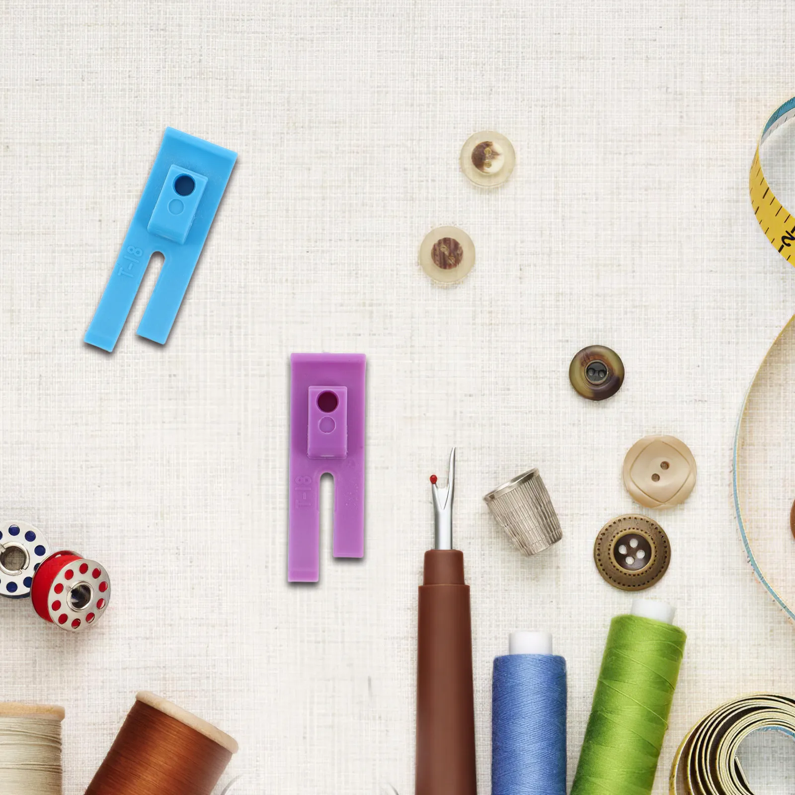 100個入りプラスチック製プレッサーフットセット、ノンスティ - Sewing Factory のレビューと価格